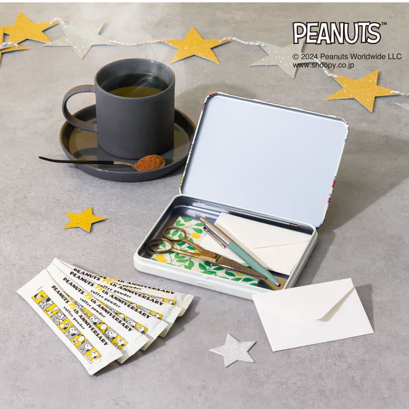 限定】スヌーピー コーヒーSNP 75thアニバーサリーブレンド缶